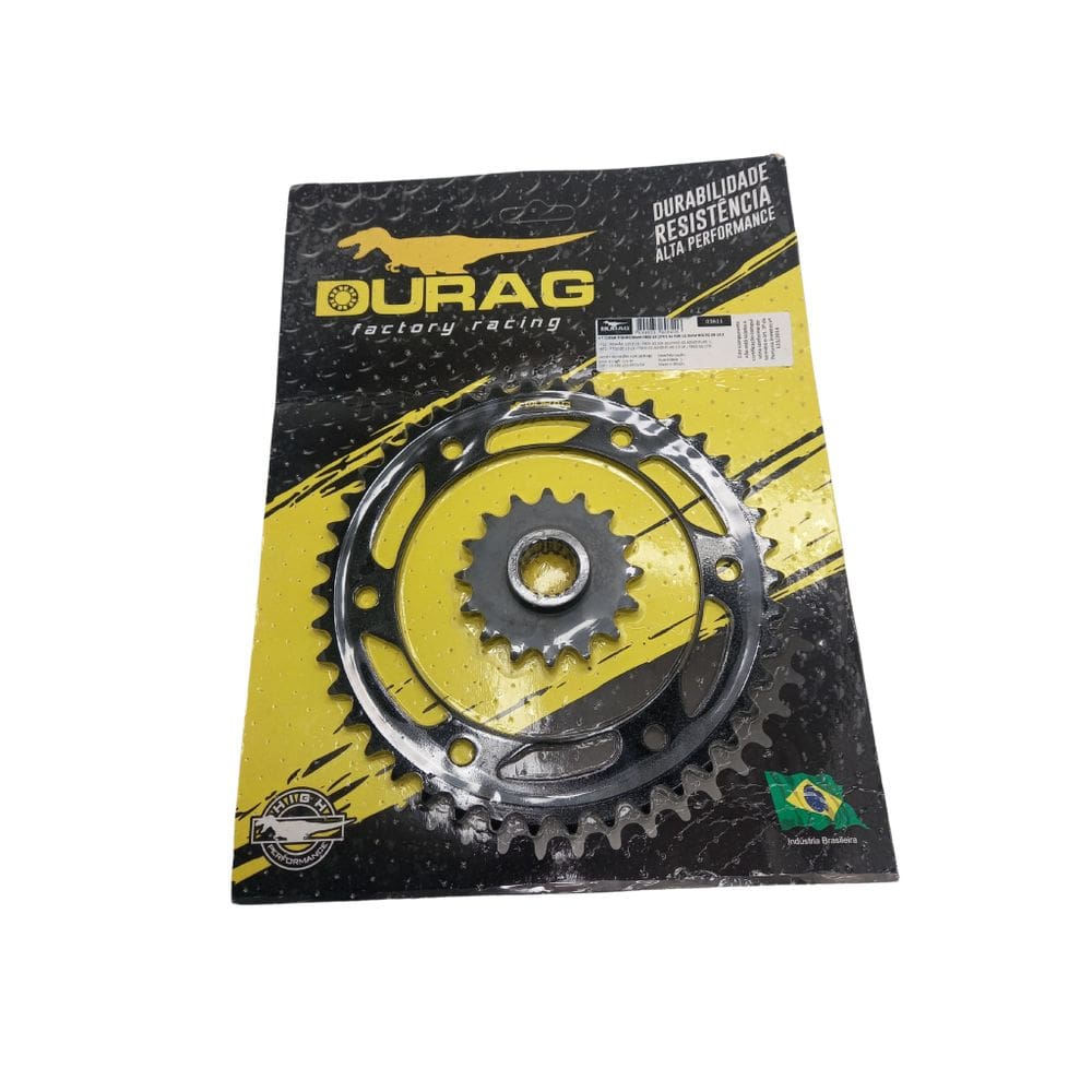 Kit coroa e pinhão peao BMW F800GS 2008 à 2016