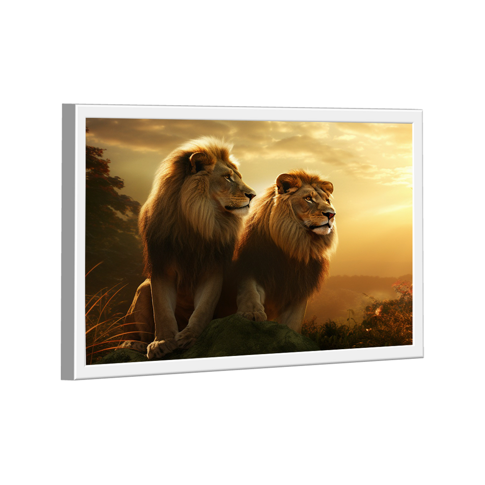 Quadro Decorativo Lion Brothers