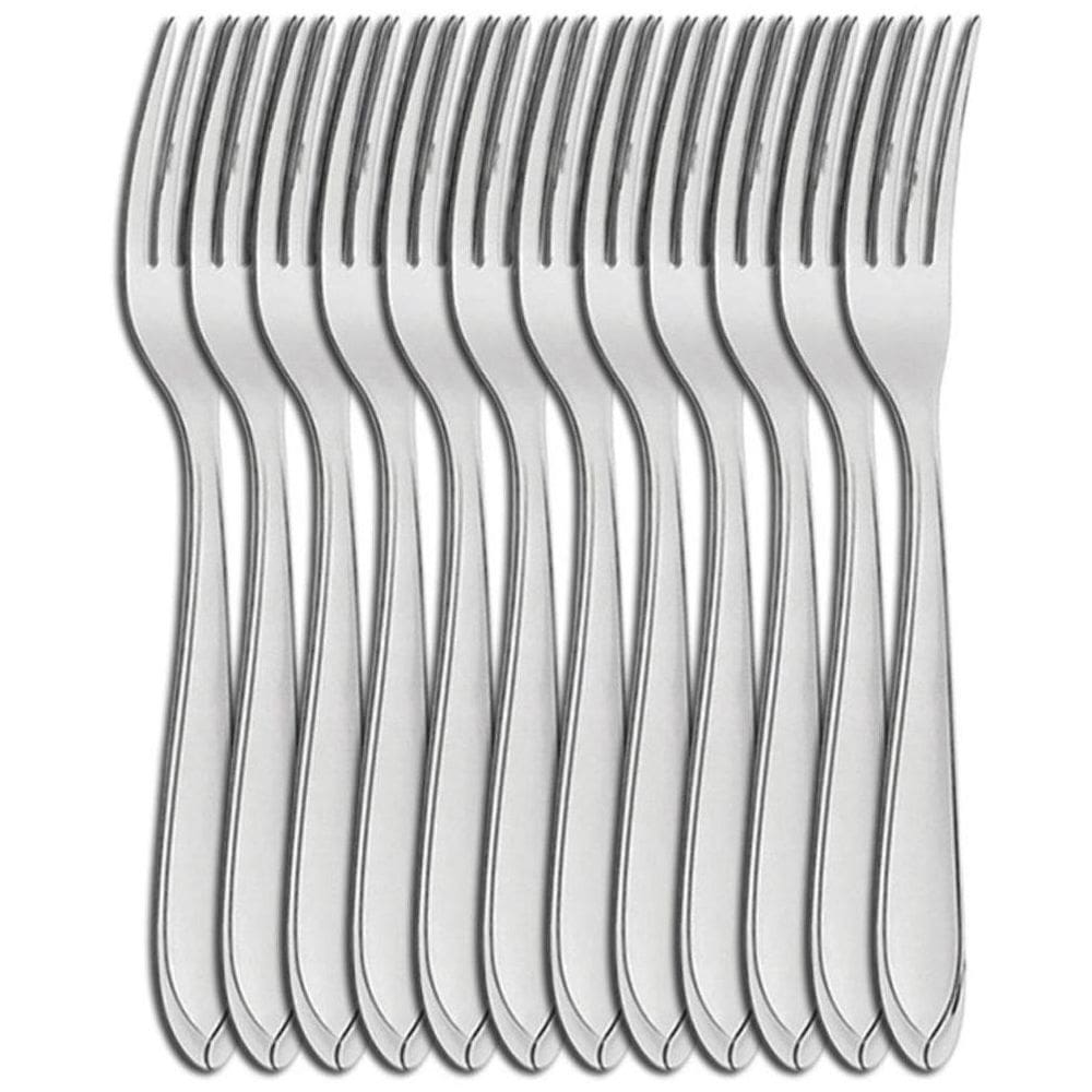 Jogo De 12 Garfo De Mesa Monaco Inox Reforçado - Ad Import