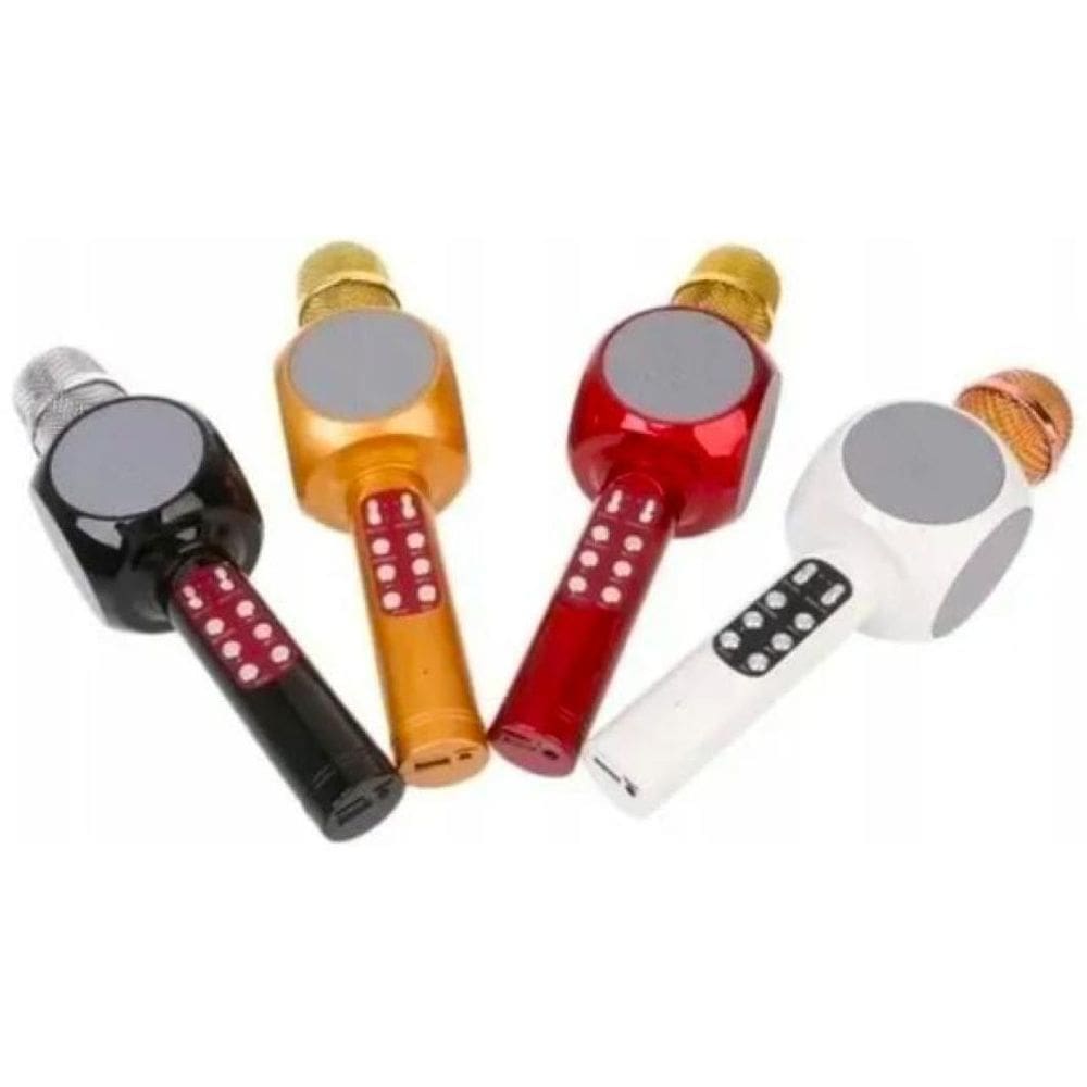 Microfone Karaoke Bluetooth Diversão Garantida