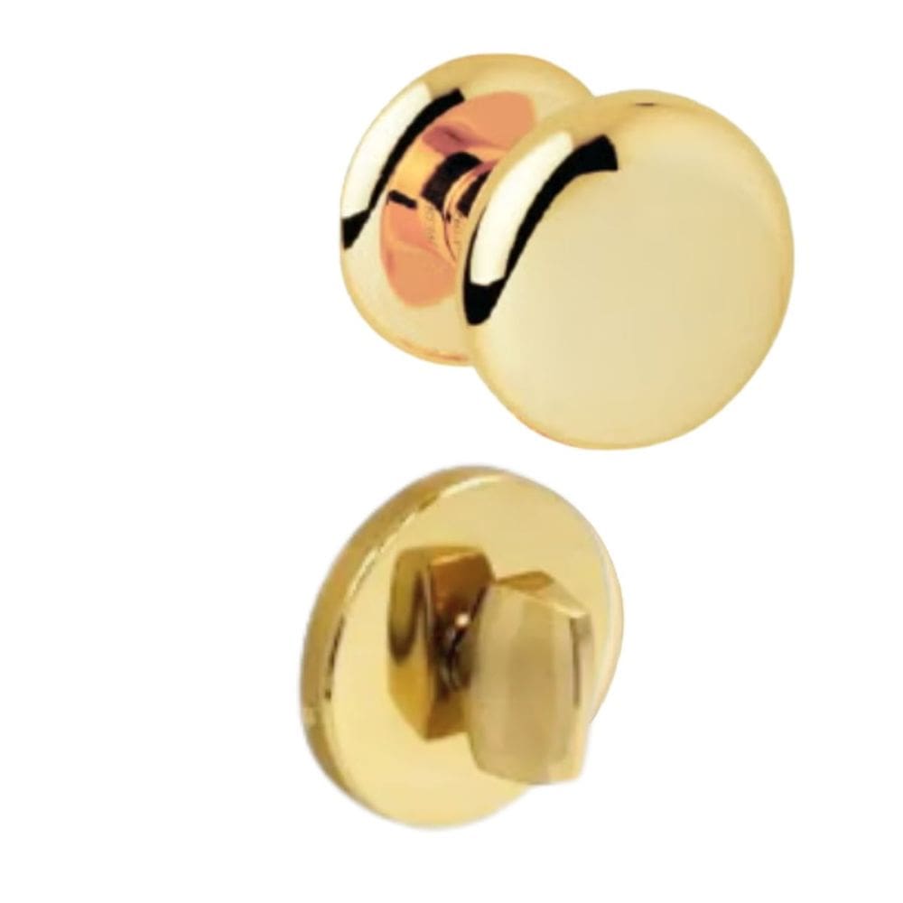 Fechadura WC 603 OURO Roseta 304 ST 55 La Fonte