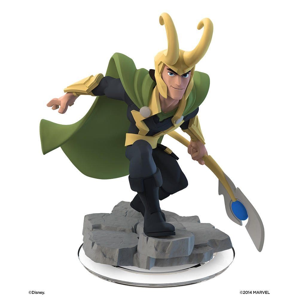 Boneco de ação Disney Infinity Marvel Super Heroes Loki 2.0
