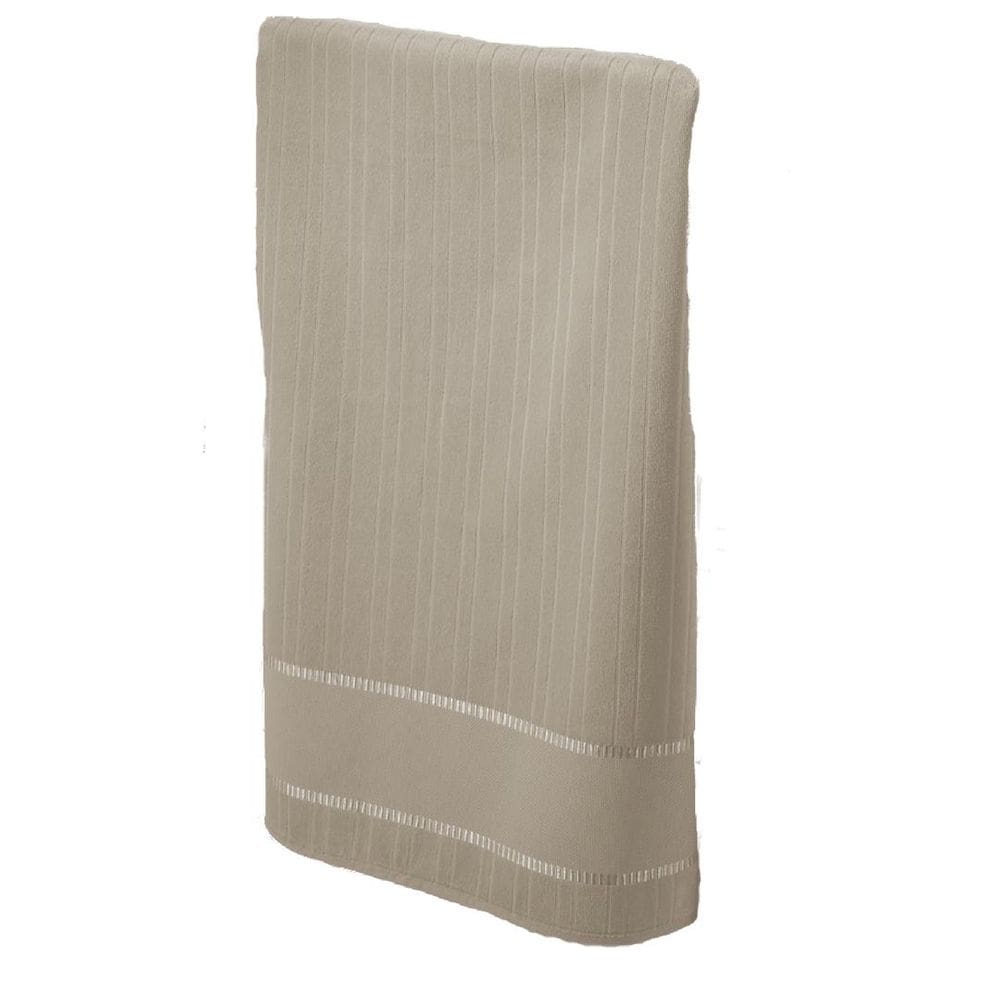 Toalha Lavabo Velour para Bordar Bella Liso Bege - AF-1382