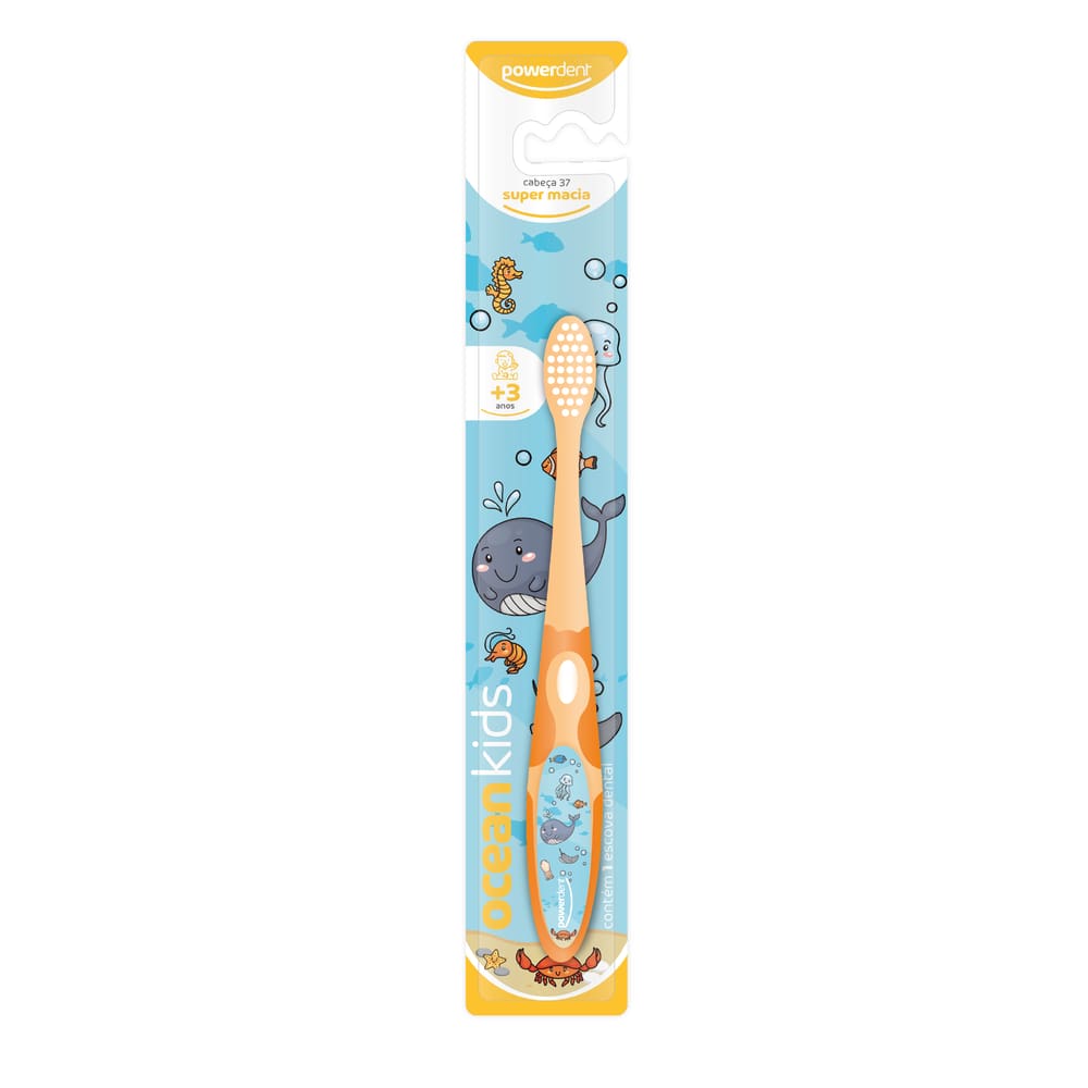Escova De Dentes Infantil Ocean Kids