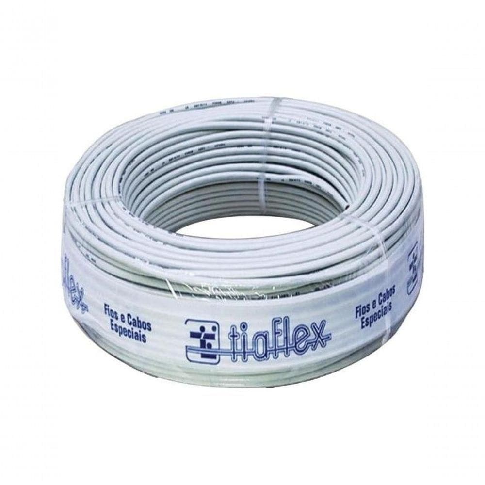 Fio Manga 4 X 22awg Com Blindagem Bege Tiaflex - Rl - 100