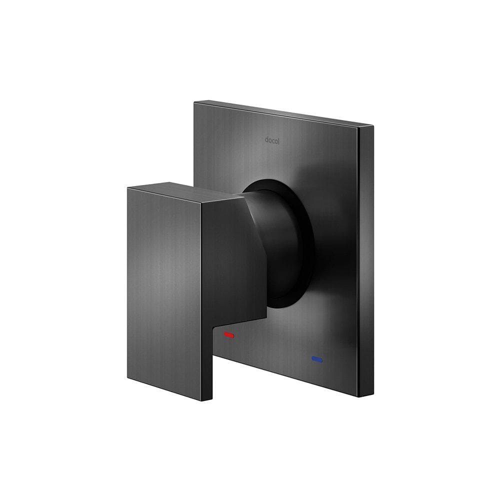 Acabamento Monocomando Chuveiro e Ducha Higiênica Docol New Edge para Base Deca 90021756070 Grafite