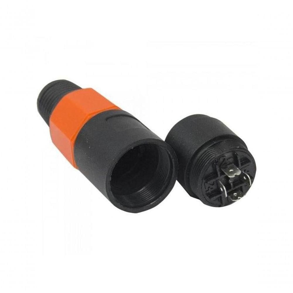 Conector Speakon De Linha Fêmea 4 Pólos JCSP0003