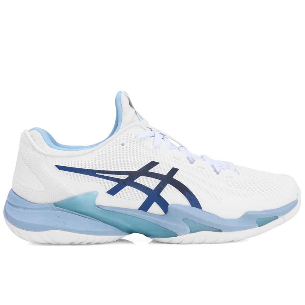 Tênis Asics Court FF 3 Novak - All Court - Branco e Azul
