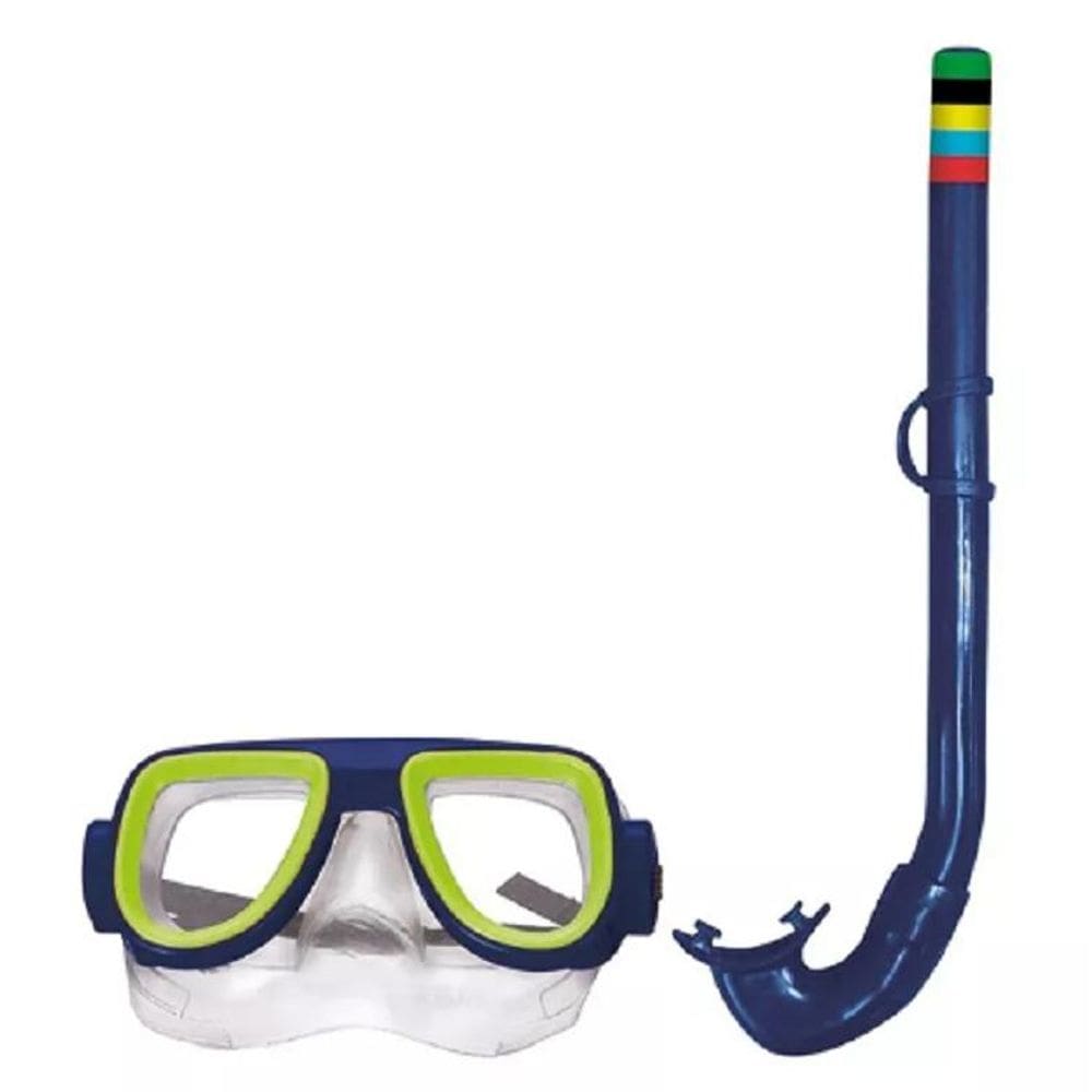Kit Mergulho modelo criança juvenil com máscara  snorkel
