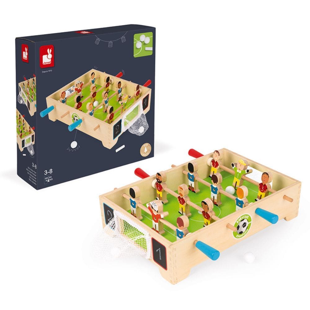 Mini PebolimInfantil De Madeira Mesa De Futebol Portátil Para Crianças +3 Anos