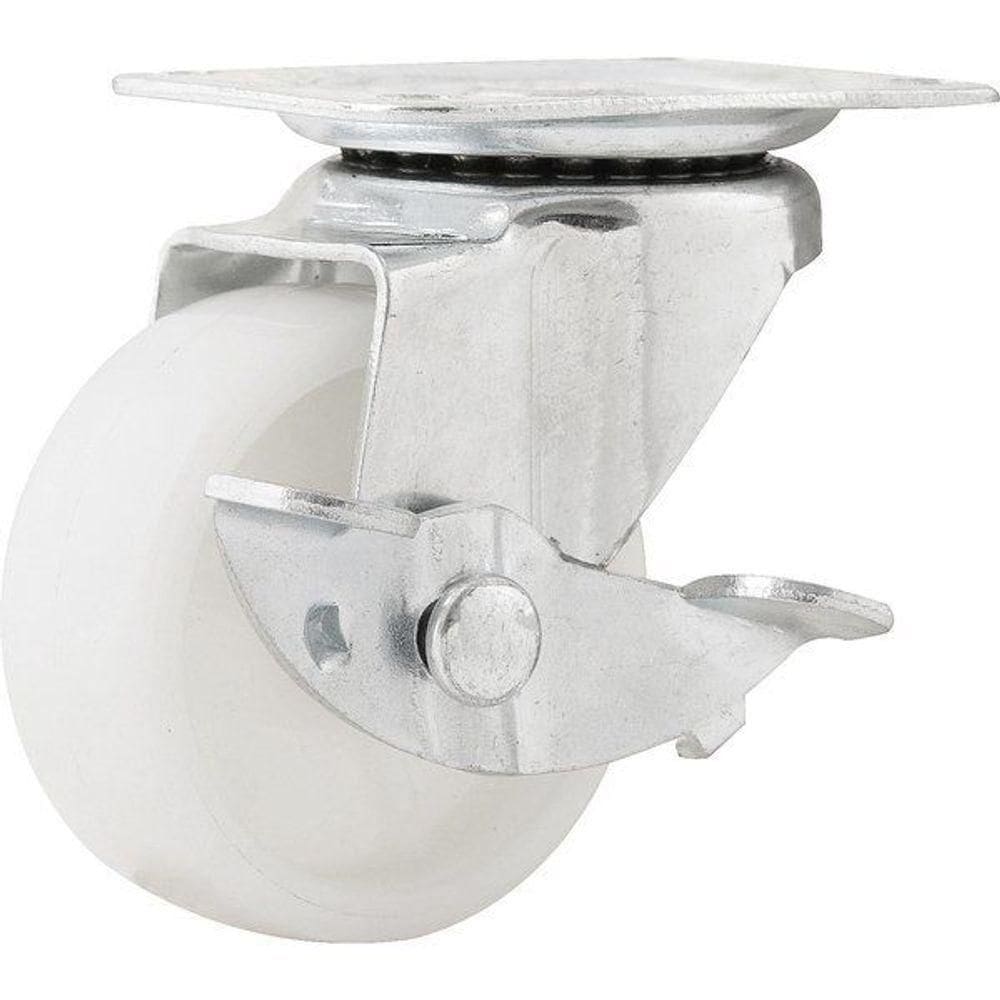 Rodizio Giratório Com Freio 2 Médio 25kg Nylon Gf602 Vonder