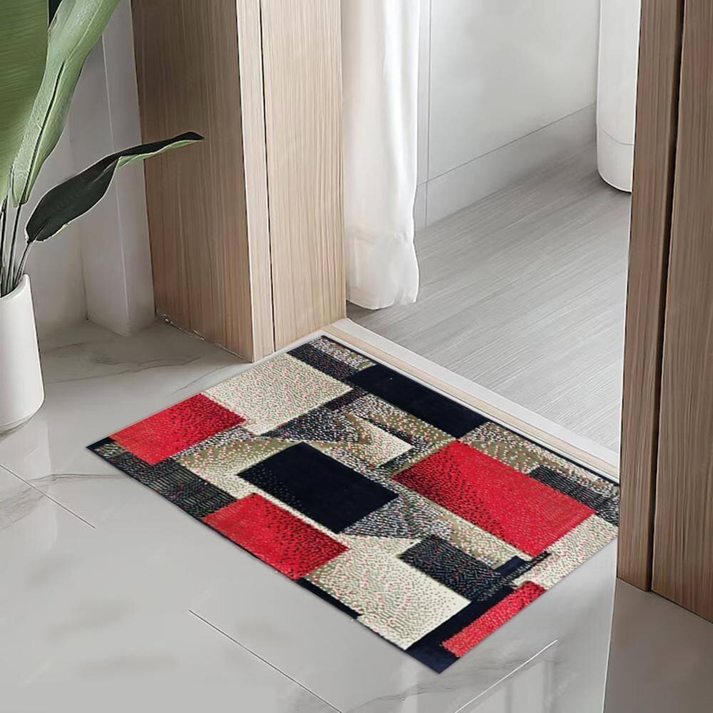 Tapete Capacho Passadeira Andino Antiderrapante 0,66X1,00 Pa