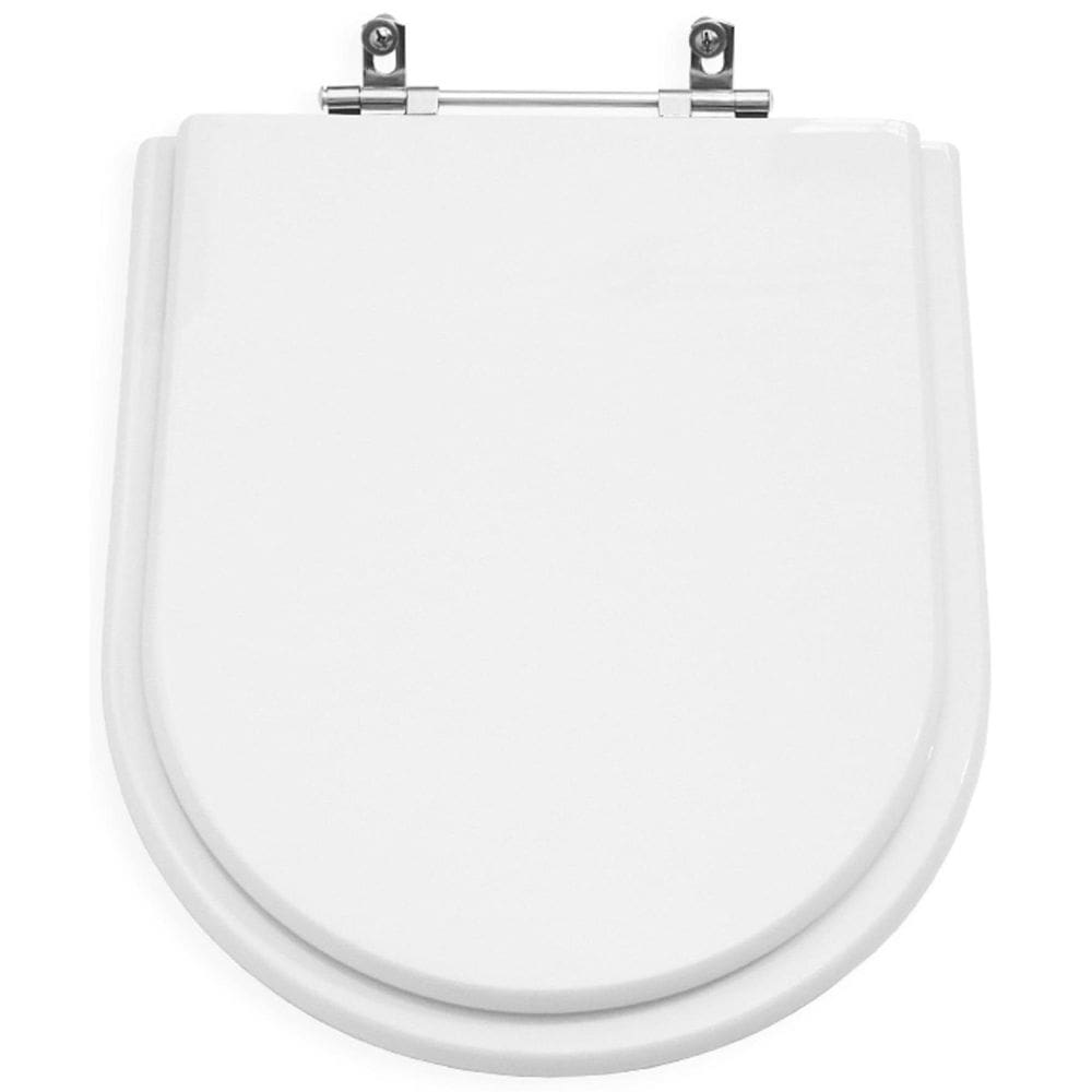 Assento Sanitário Poliéster Luna Branco Para Louça Icasa