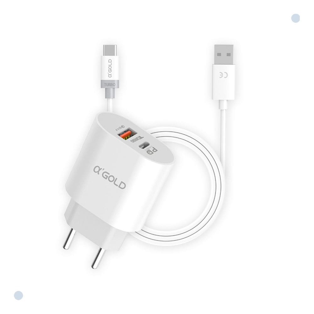 Carregador de Celular Turbo USB para Type C