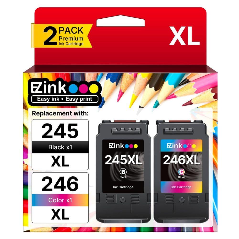 Cartucho de tinta E-Z Ink 245XL 246XL para impressora Canon 245 246