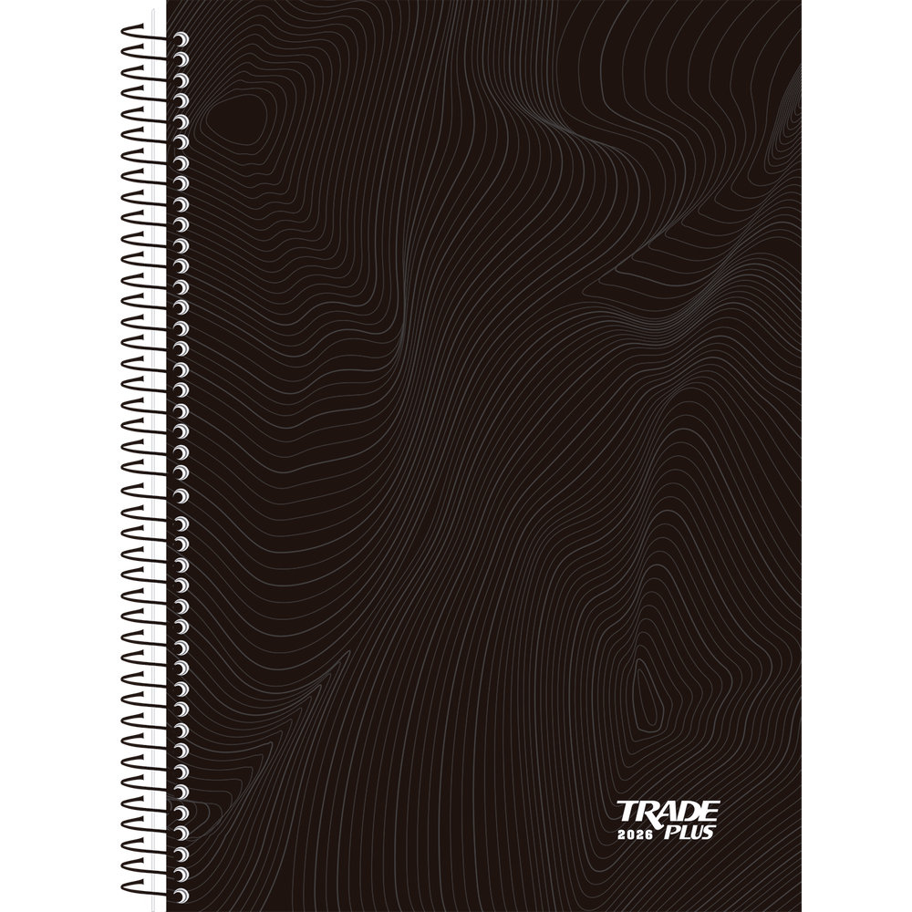 Agenda Grande Trade Plus 2026 - Tamanho Universitário - Animativa