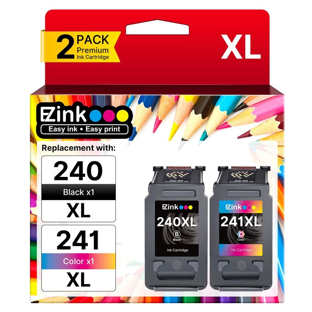 Cartucho de tinta E-Z Ink 240XL 241XL para impressora Canon PIXMA