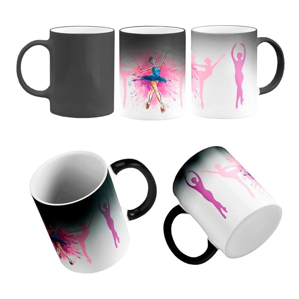Caneca Mágica Balé Classico Dança De Ballet Arte