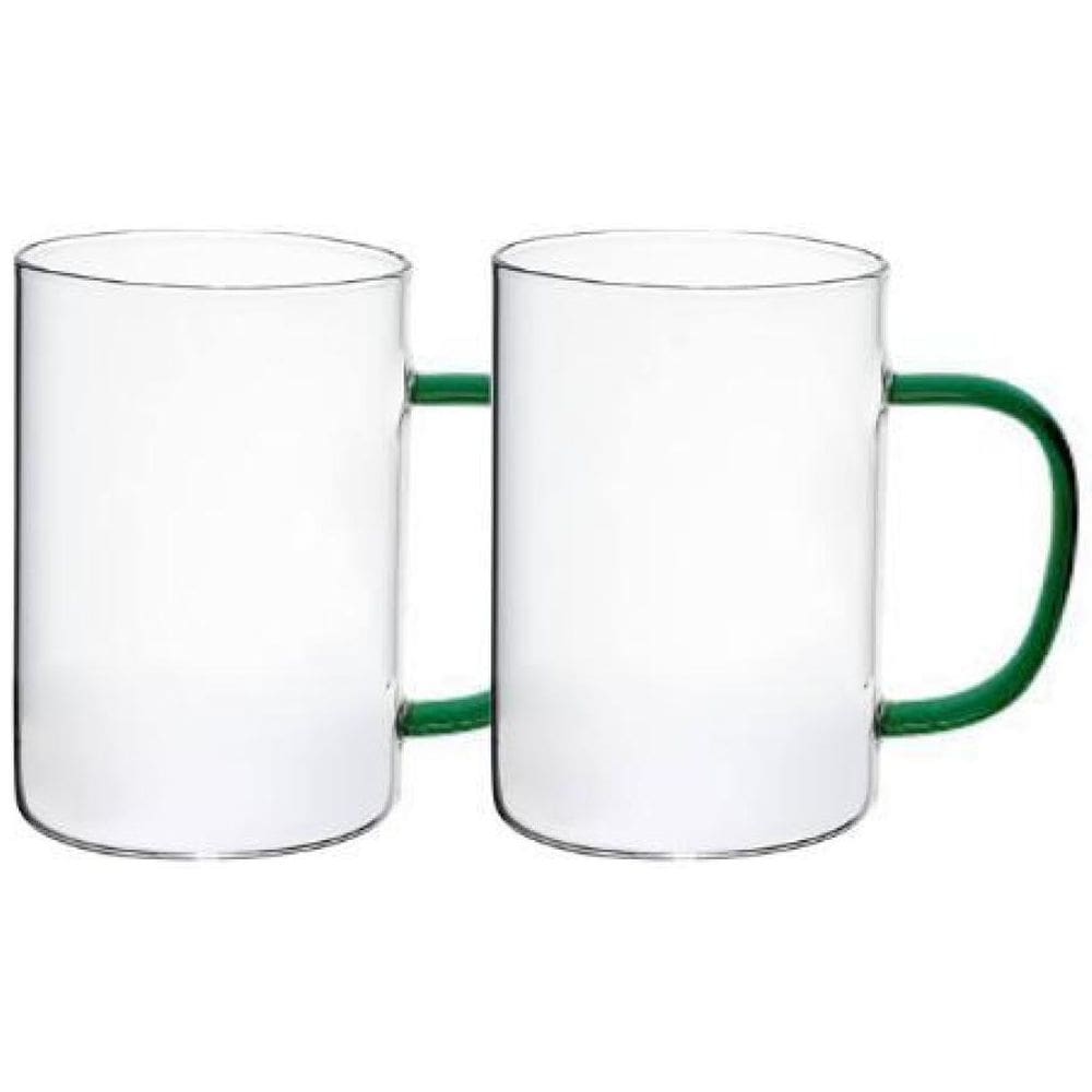 Caneca de Vidro Fun Verde 320ml Wolff