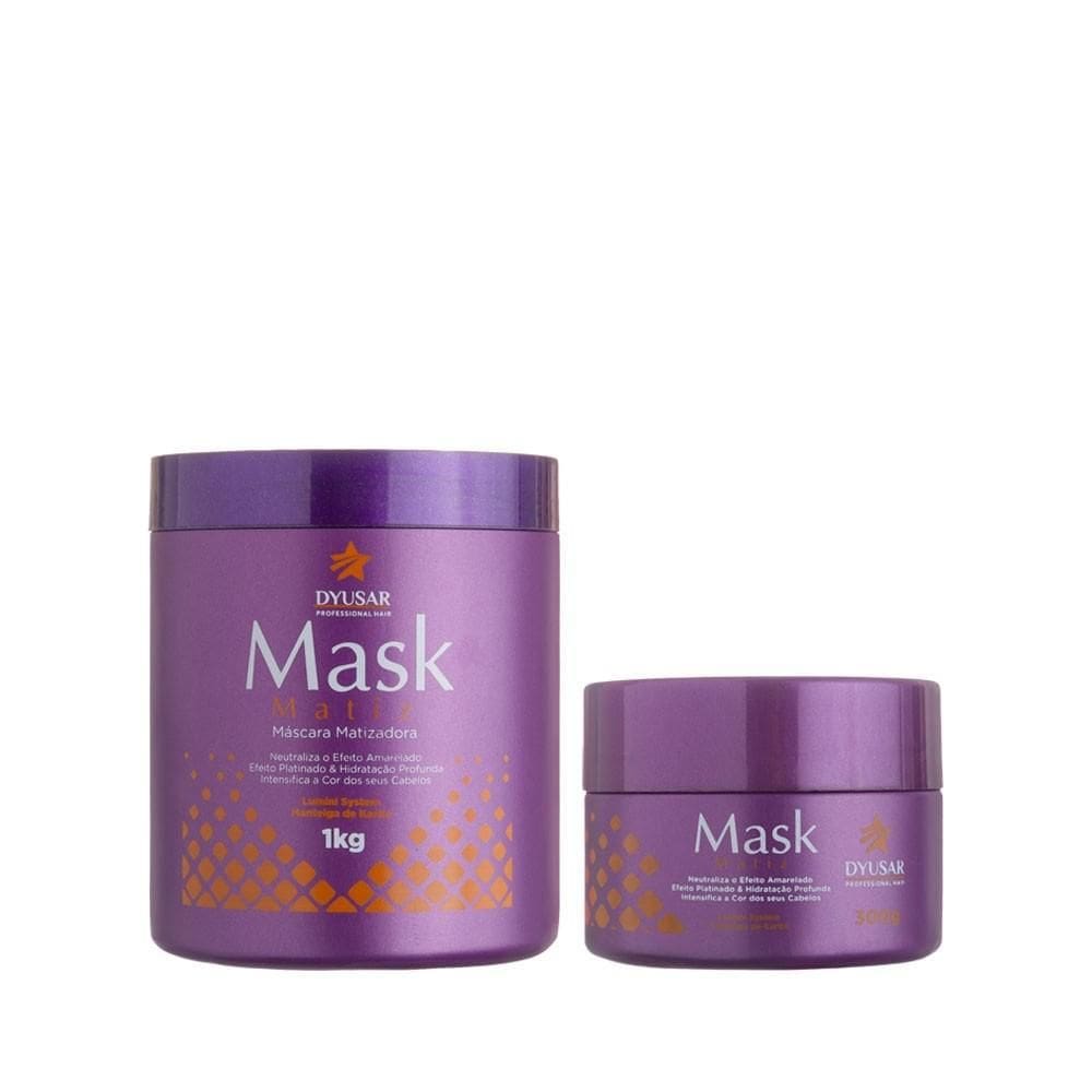 Kit Máscaras Ultra Matizadoras Super Platinum Dyusar