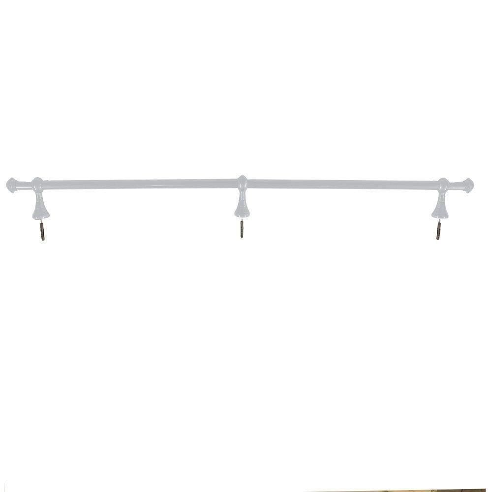 Varão Cortina Fino 19Mm Cortina Janela 2,00M Branco