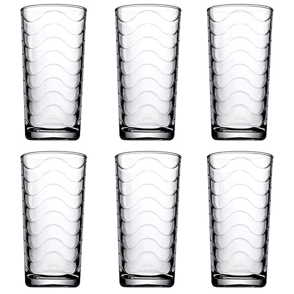 Conjunto 6 Copos De Àgua Multiuso Pasabahçe Toros 260Ml
