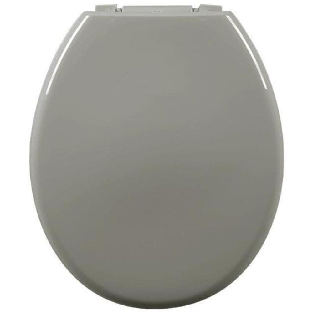 Assento Soft Oval Universal Cinza Escuro Astra Cz1