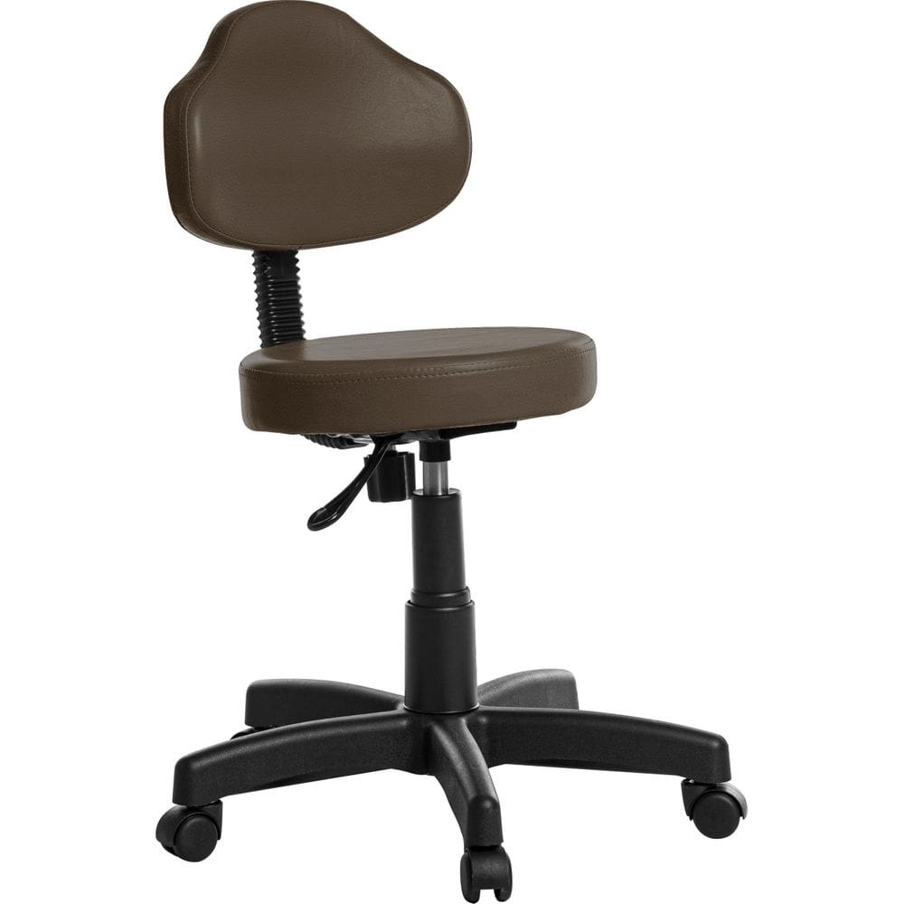 Cadeira Mocho Giratória Plus Viena Marrom 8,7kg