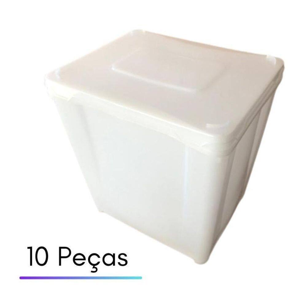Pote De Plastico Para Doce - Kit 10 Peças