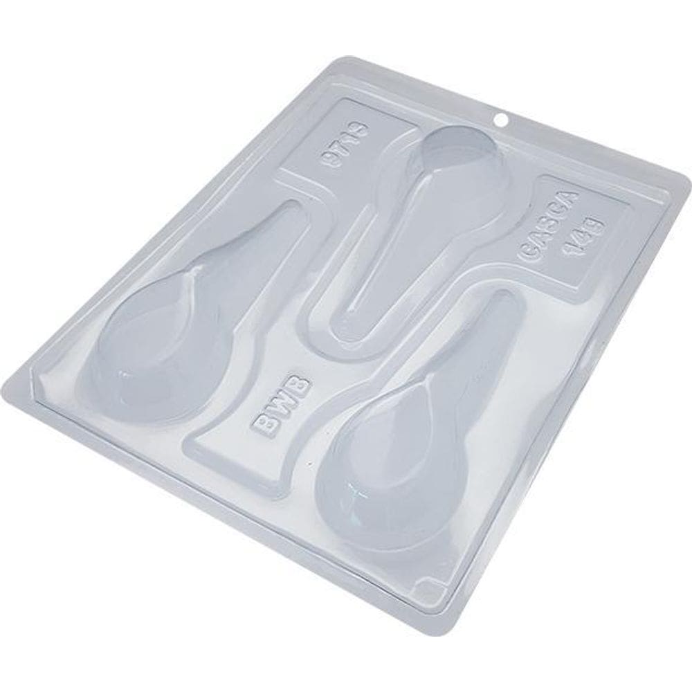 Forma De Chocolate Colher Gourmet Cod 9713
