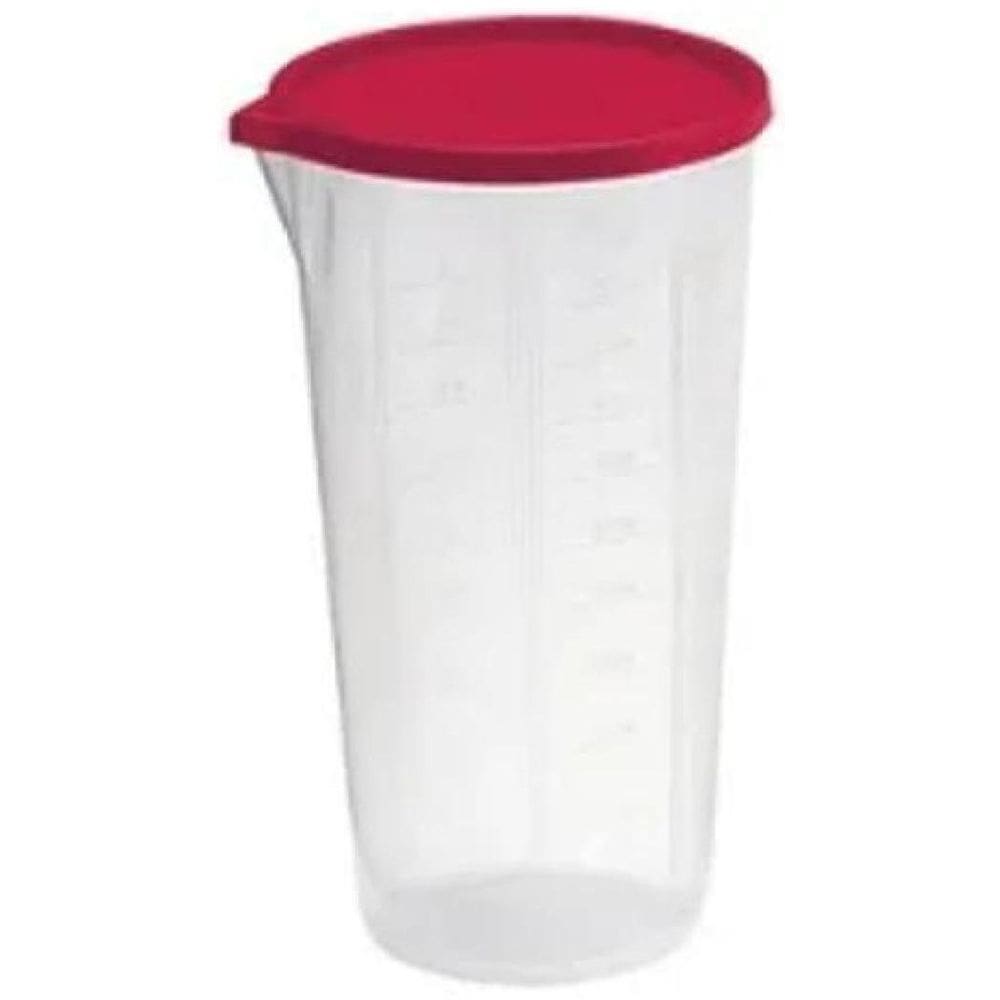 Copo Medidor Com Tampa 8,5X9,3X16Cm 500Ml Transparente