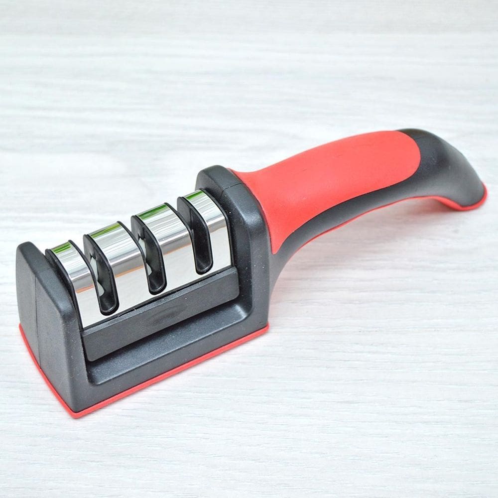 Afiador Amolador  De Facas Aço Inox