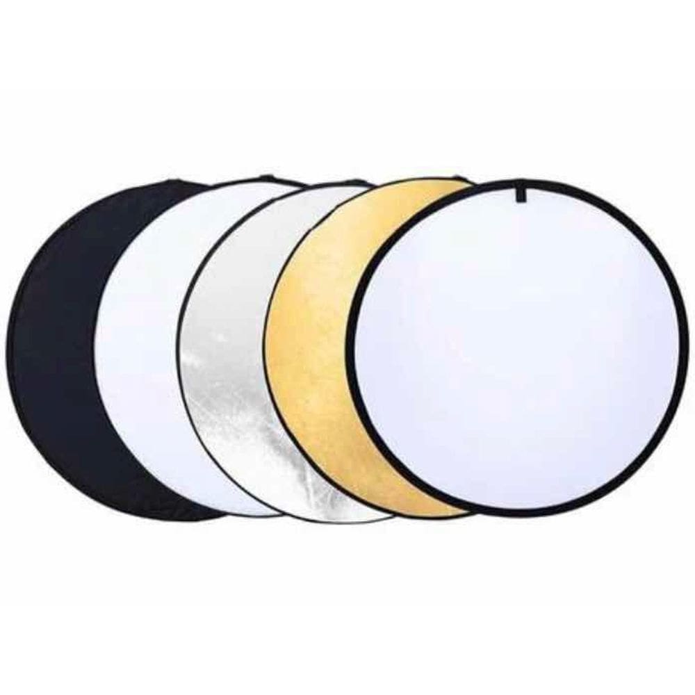 Rebatedor Circular Dobrável 5 Em 1 - 60 Cm