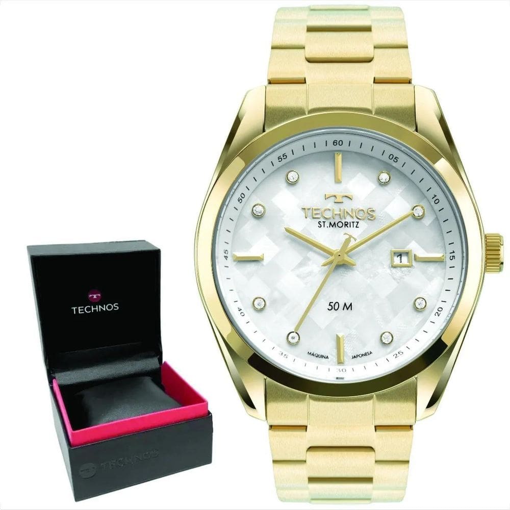 Relógio Technos Feminino C/Garantia E  2117Lcj/4B