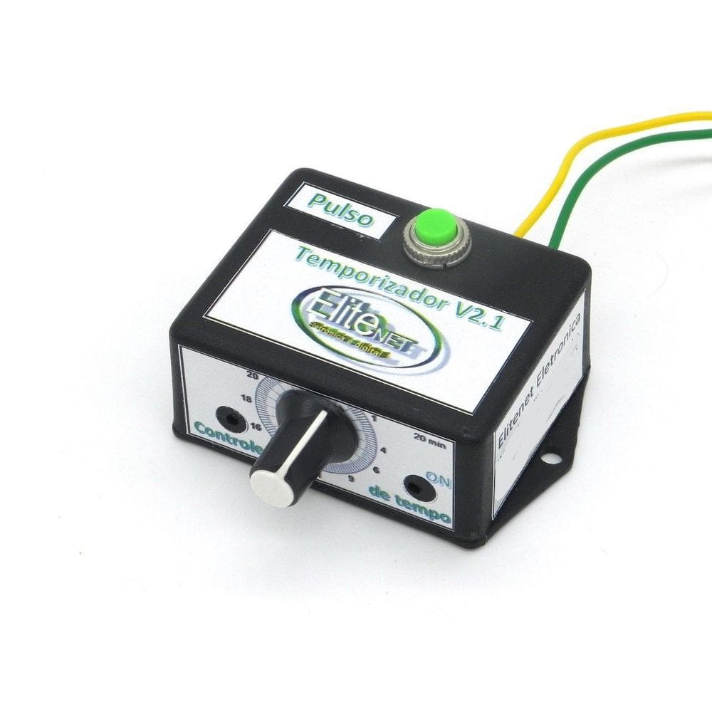 Timer Temporizador Analógico 25 Seg Programável Rele Desliga