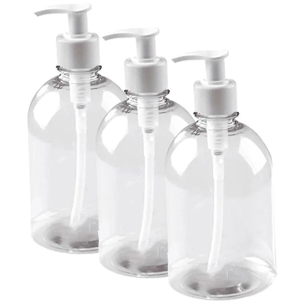 Pote Saboneteira Dispenser Com Ejetor Kit 3