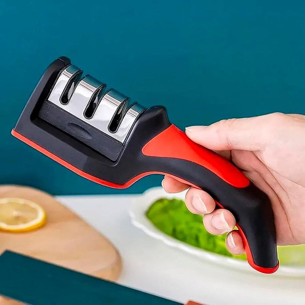 Amolador Afiador De Faca Cozinha Corte Perfeito