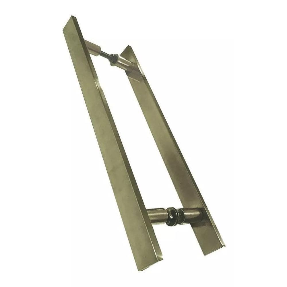 Puxador Para Portas Madeira / Vidro Alumínio Bronze - 60 Cm