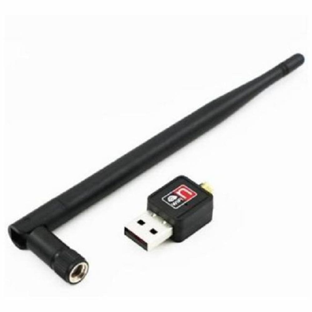 Adaptador Wifi Usb 600Mbps Antena Homologação: 25391003883