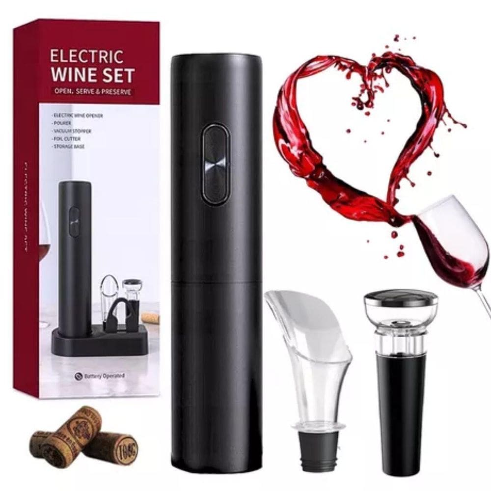 Abridor Automático De Garrafa De Vinho - Acompanha