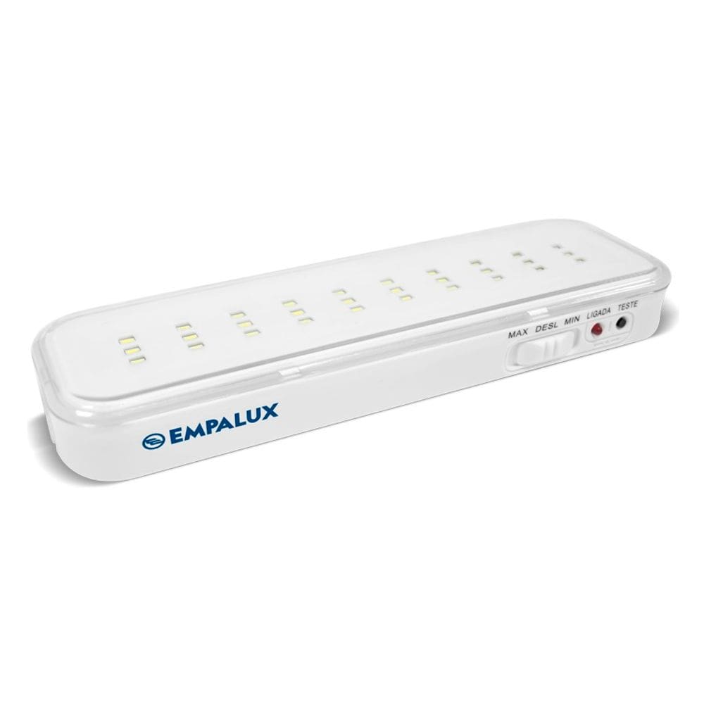 Bloco de Iluminação de Emergência com 30 LEDs - Bivolt