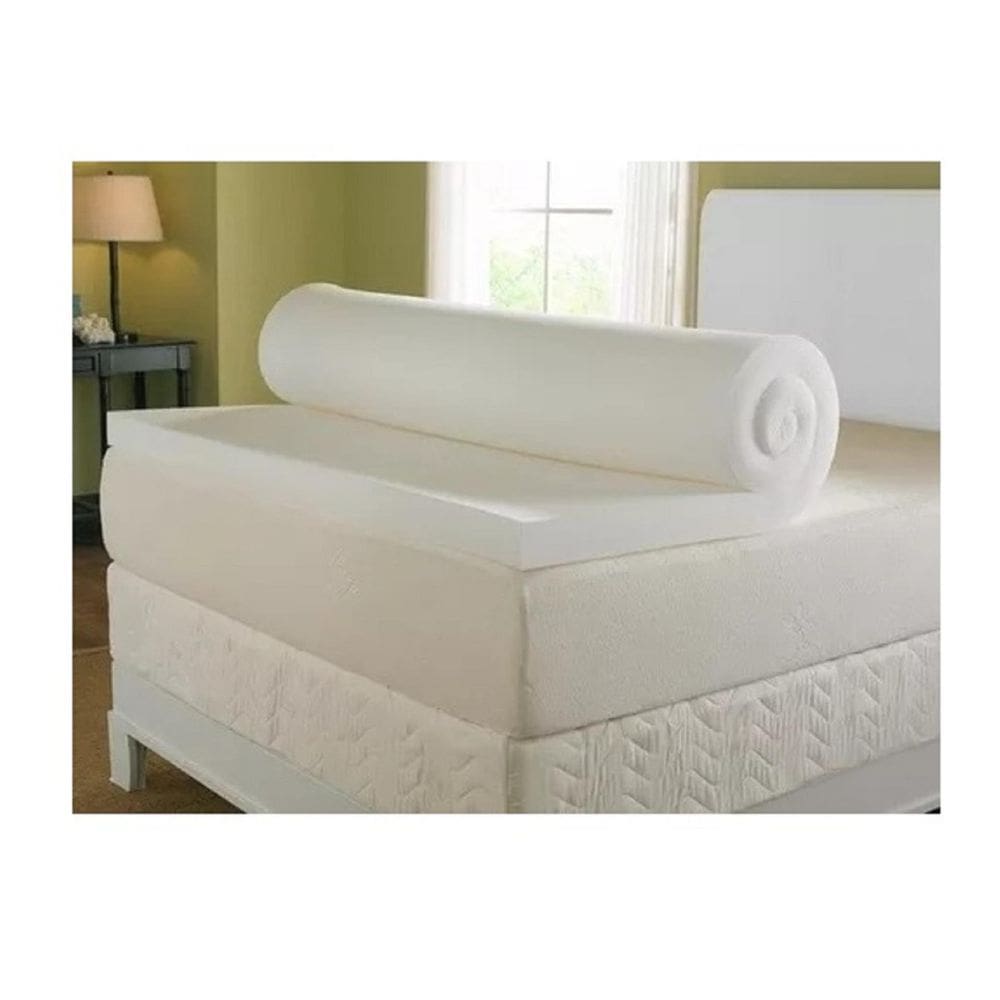 Pillow Top Látex Hr Foam Solteiro 0,88X1,88X0,10M - Aumar