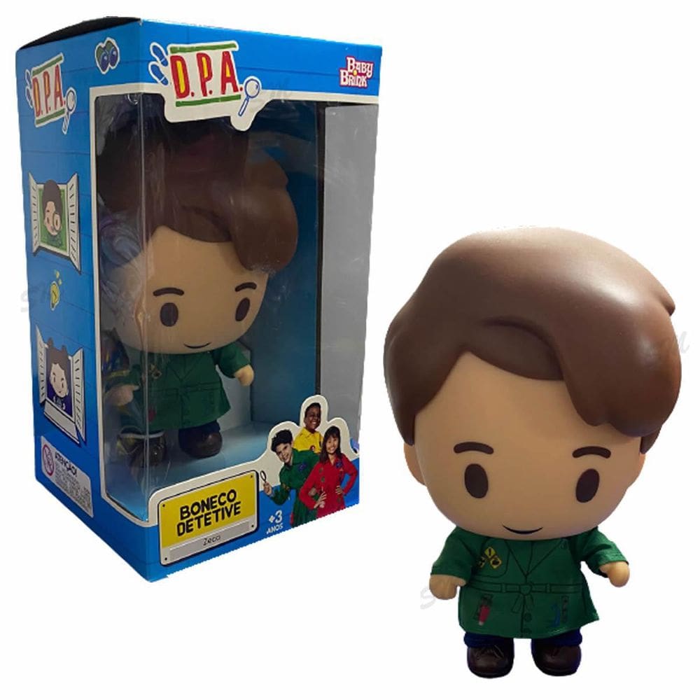 Boneco Zeca Capa Verde Detetives Do Prédio Azul - Rosita