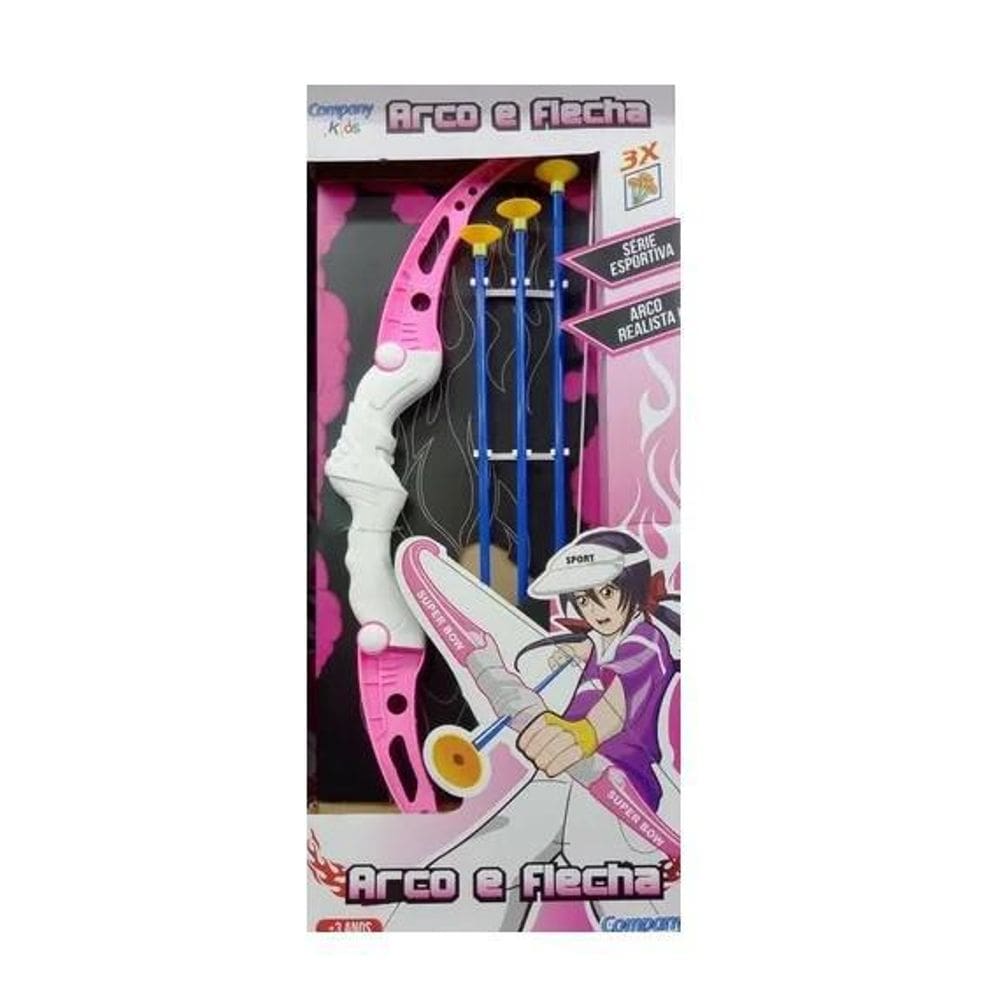 Brinqueado Arco E Flecha Infantil Rosa Company Kids