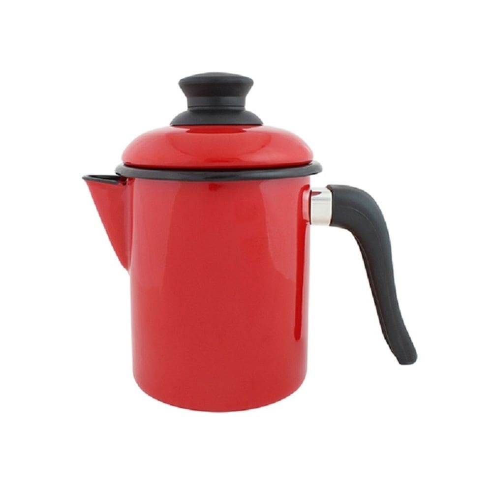 Leiteira de qualidade em Agata  900 ml  Vermelho  Ewel