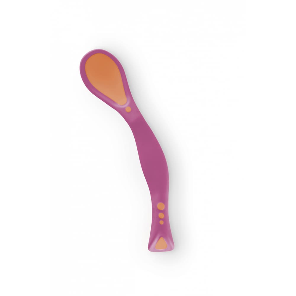 Conjunto De Colheres Flexíveis Funny Meal Rosa