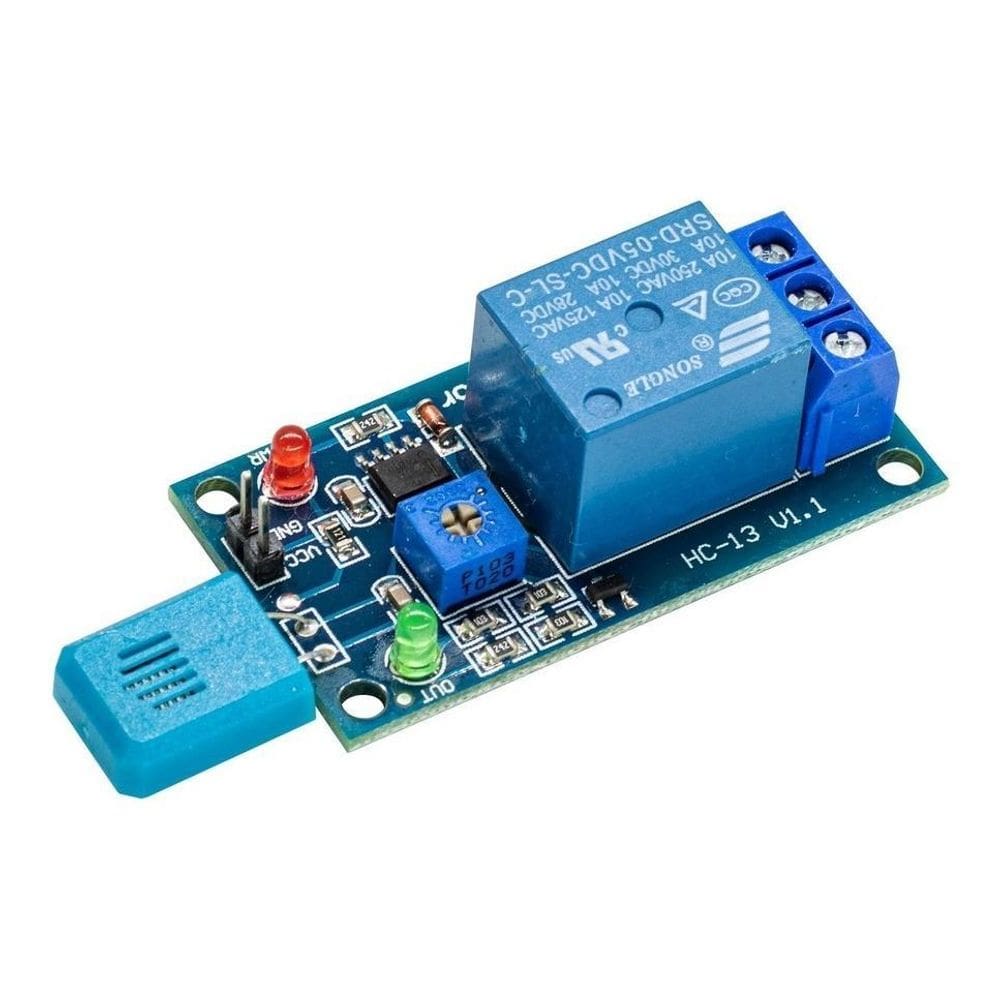 Modulo Sesnor De Umidade Do Ar Com Acionamneto A Rel 12V