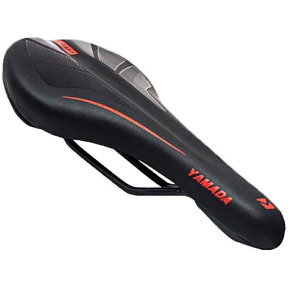 Selim Mtb - Zl-8010 Yamada - Preto/Vermelho Termoplastico