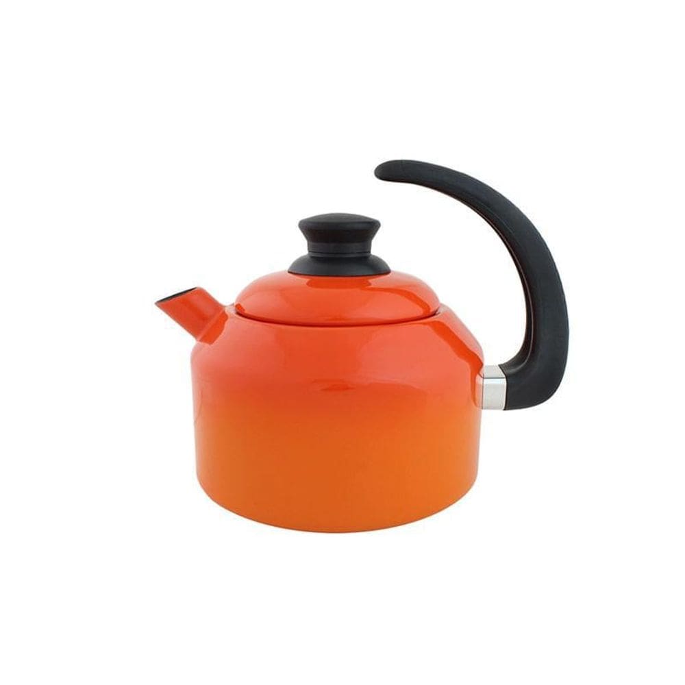 Chaleira Classica Aço E Esmaltada Laranja - Agata 1.5 Litros