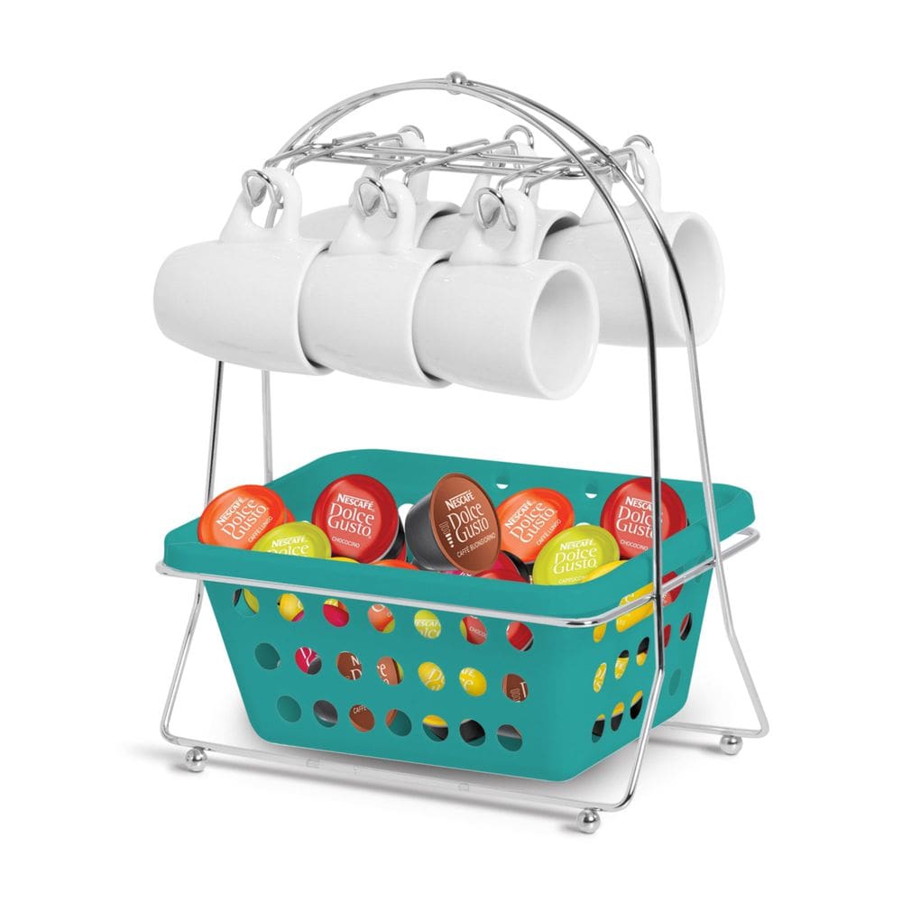 Suporte Organizador para 6 Xícaras - Organize com Estilo